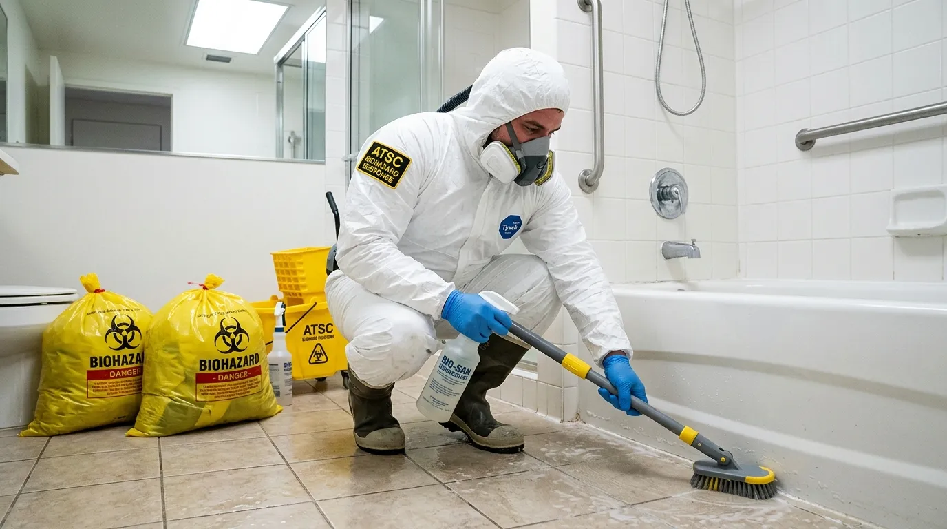 Decontamination equipment deployed for Blood Cleanup in Newman